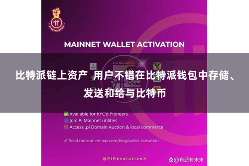 比特派链上资产 用户不错在比特派钱包中存储、发送和给与比特币
