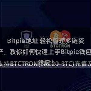 Bitpie地址 轻松管理多链资产，教你如何快速上手Bitpie钱包！