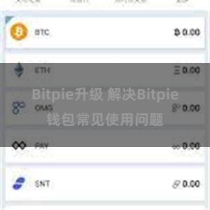 Bitpie升级 解决Bitpie钱包常见使用问题