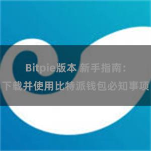 Bitpie版本 新手指南：下载并使用比特派钱包必知事项