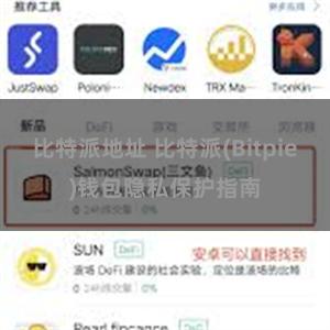 比特派地址 比特派(Bitpie)钱包隐私保护指南