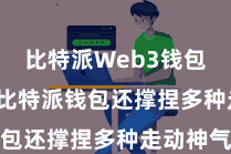 比特派Web3钱包App 比特派钱包还撑捏多种走动神气