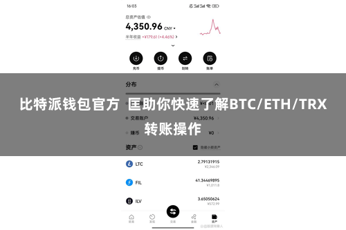 比特派钱包官方  匡助你快速了解BTC/ETH/TRX转账操作