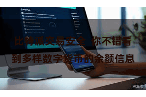 比特派交易安全  你不错看到多样数字货币的余额信息